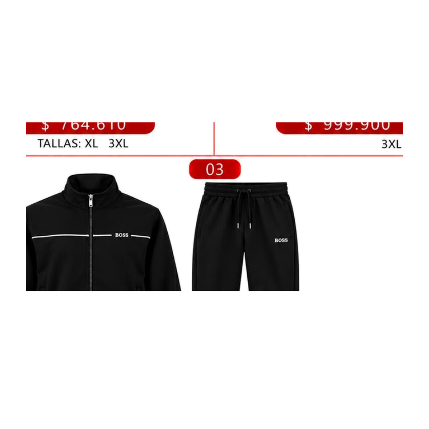 Conjunto deportivo BOSS BS-CJ001